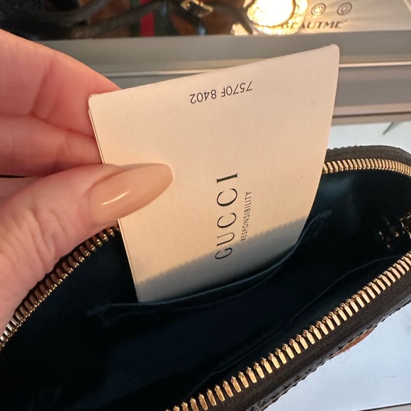 Authentic Gucci Ophidia Cognac Suede Cross Body Bag - Picture 5 of 8